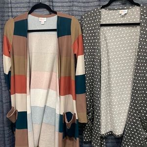 Euc lularoe Caroline cardigans